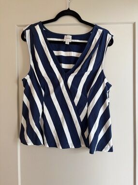 Maeve striped blouse